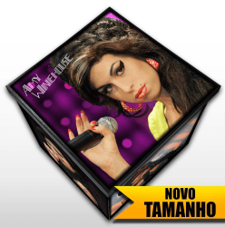 Caixa em MDF - Amy Winehouse - Modelo 1