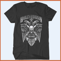 Camiseta Babylook Harley Davidson I-0