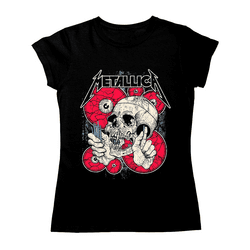 Camiseta Baby Look  - Metallica