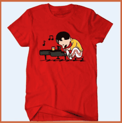 Camiseta Infantil Freddie Mercury Lino-2