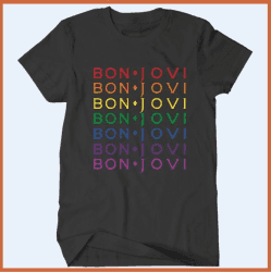 Camiseta Bon Jovi Arco-Íris-0