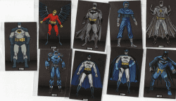 27 cards imantados do Batman-1