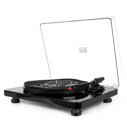 Vitrola Toca Discos Diamond - Black - Agulha Japonesa com software de gravação para MP3