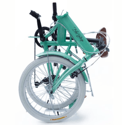 Bicicleta Dobrável Fenix Green Light - Kit Marcha Shimano - 6 Velocidades
