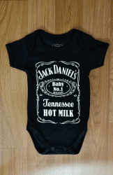 Body Infantil Baby Jack Daniels