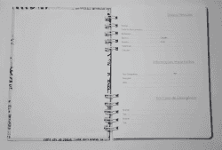 Caderno capa dura formato A5 personalizado Rock n´Roll - 80 folhas-1