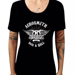 Camiseta Aerosmith - Authentic Rock & Roll-0