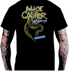 Camiseta Alice Cooper - Constrictor