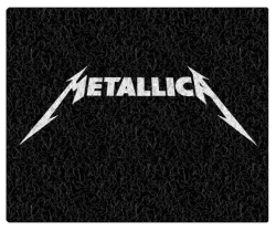 Tapete Capacho Decorativo Metallica