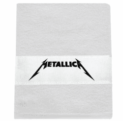 Toalha Metallica Banho