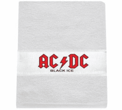 Toalha AC/DC Black Ice Banho