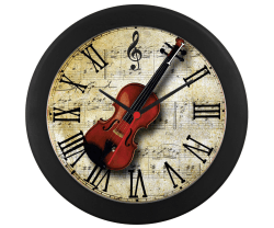 Relógio Parede Violino