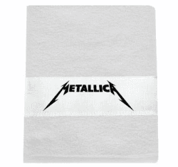 Toalha Metallica rosto