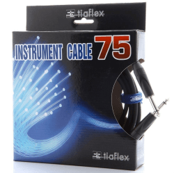 Cabo de Guitarra, Violão e Contrabaixo P10 Instrument Cable 75 - 5m Tiaflex