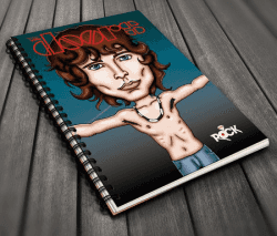 Caderno Rock The Doors-0
