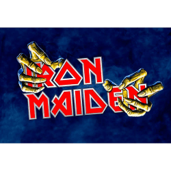 Placa Decorativa Iron Maiden