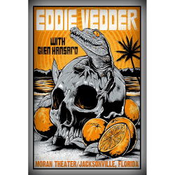 Placa Decorativa Eddie Vedder
