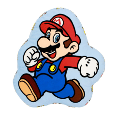 Almofada Decorativa Formato Super Mario Bros Nintendo Correndo
