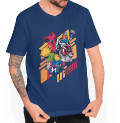 Camiseta Geek Masculina Dogvenger Vingadogs Vingadores 7 Cores