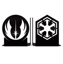 Aparador de Livros Star Wars - Jedi vs Sith