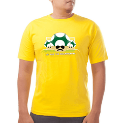 Camiseta Brasil - We Are the Champignons