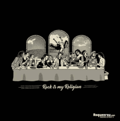 Camiseta Rock Is My Religion 2.0