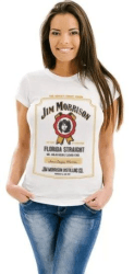 Camiseta Jim Morrison Whiskey