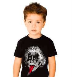 Camiseta Rock Einstein Kiss