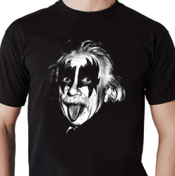 Camiseta Einstein Gene Simmons