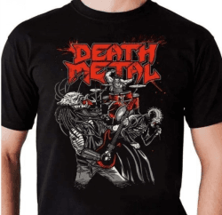 Camiseta Death Metal Premium