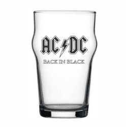 Copo Stout AC/DC Cerveja Beer Pint Rock 473ml