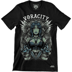 Camiseta Rock Voracity Tattoo Angel