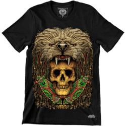Camiseta Rock Voracity Lion Roots