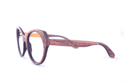 Armação de Óculos de Madeira Xilema Wood Olinda